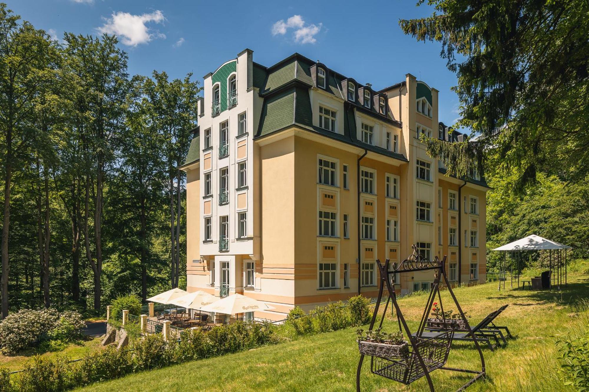 Spa & Wellness Hotel Silva Marianske Lazne Exterior foto
